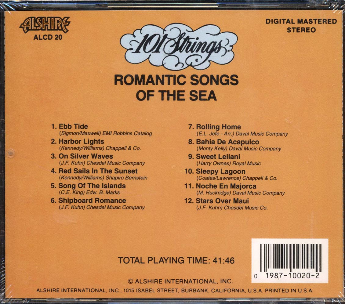 101 Strings - Romantic Songs Of The Sea