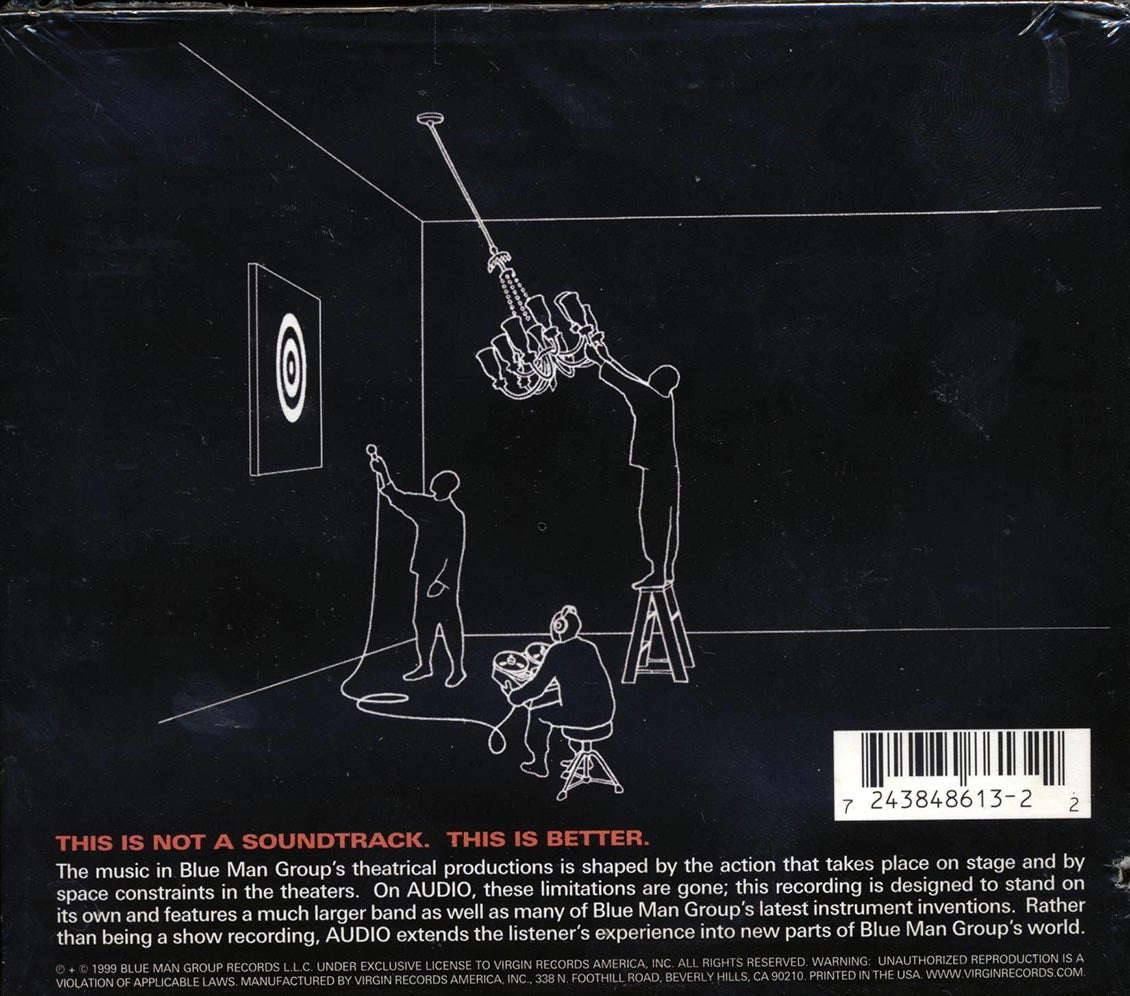 Blue Man Group - Audio (marked/ltd stock)