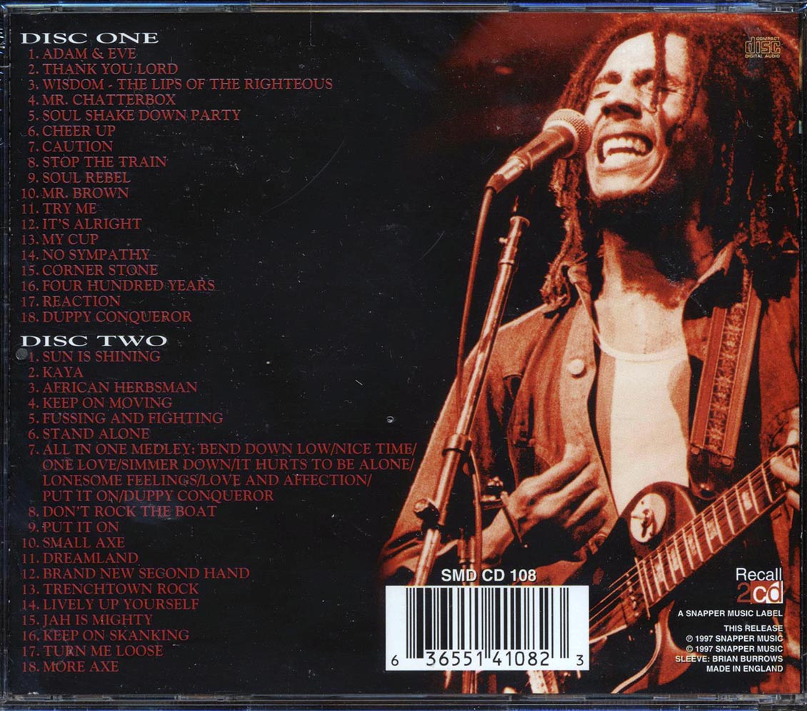 Bob Marley - Bustin' Out Of Trenchtown (2xCD)
