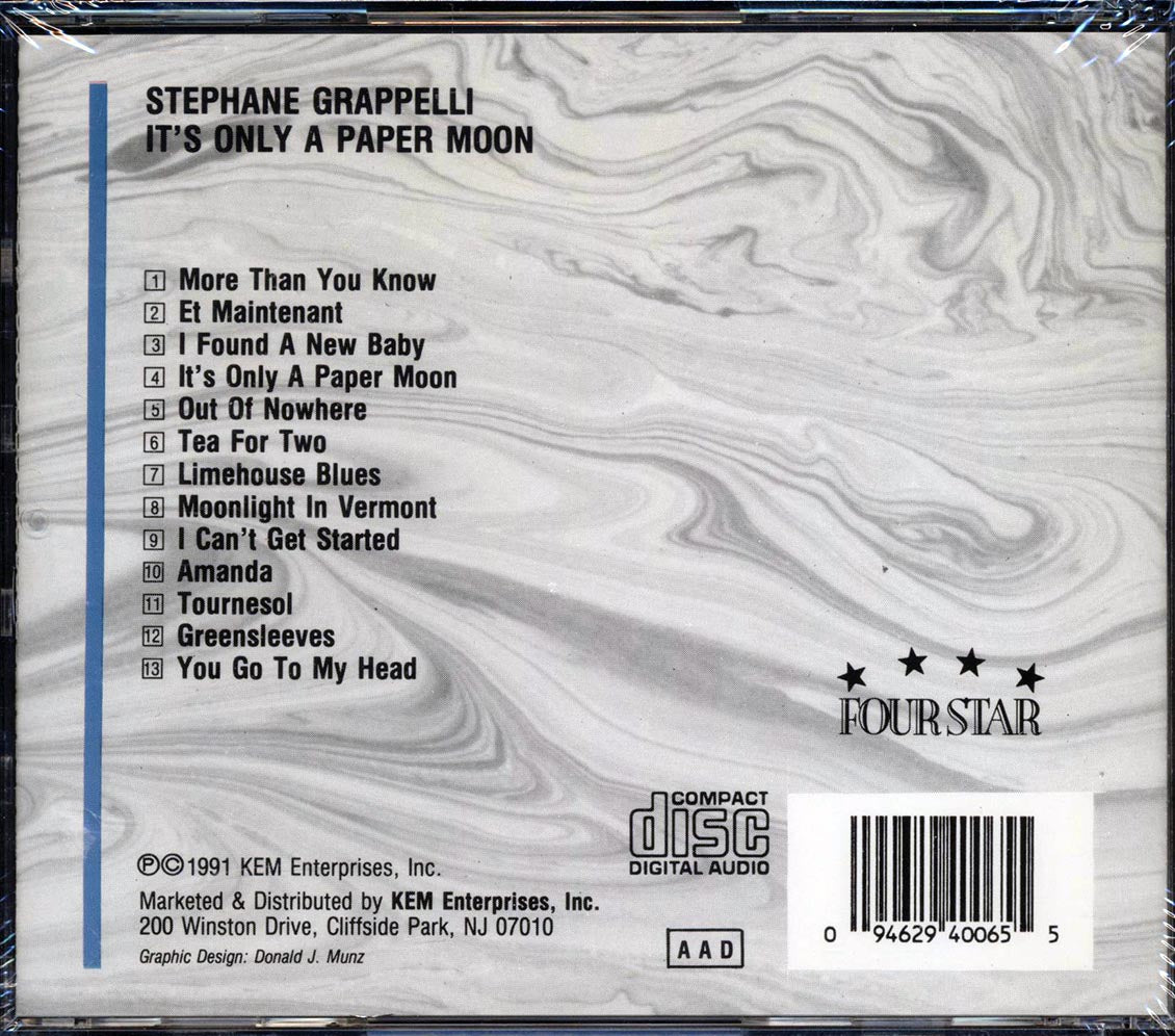Stephane Grappelli - It's Only A Paper Moon
