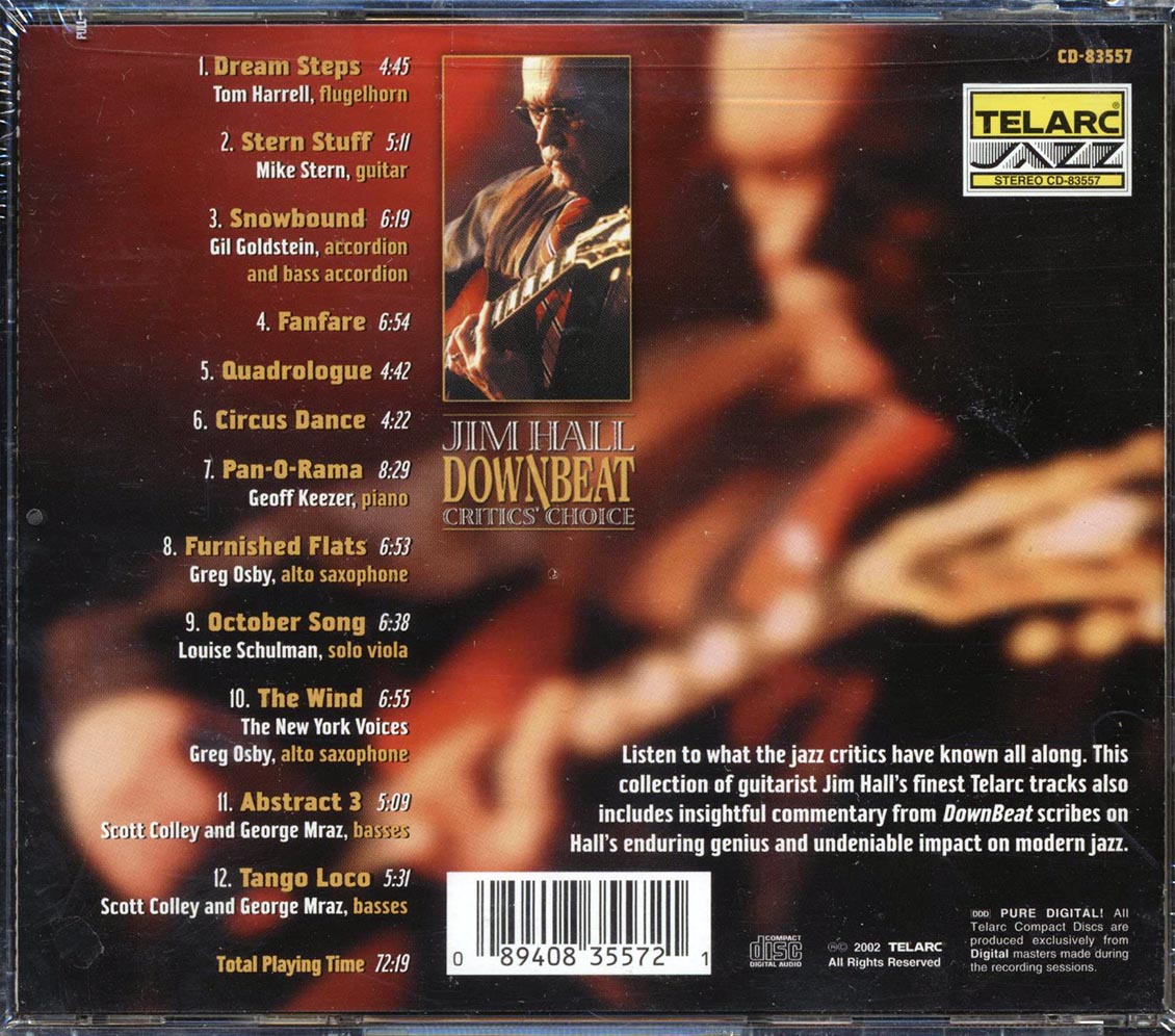 Jim Hall - Downbeat Critic's Choice