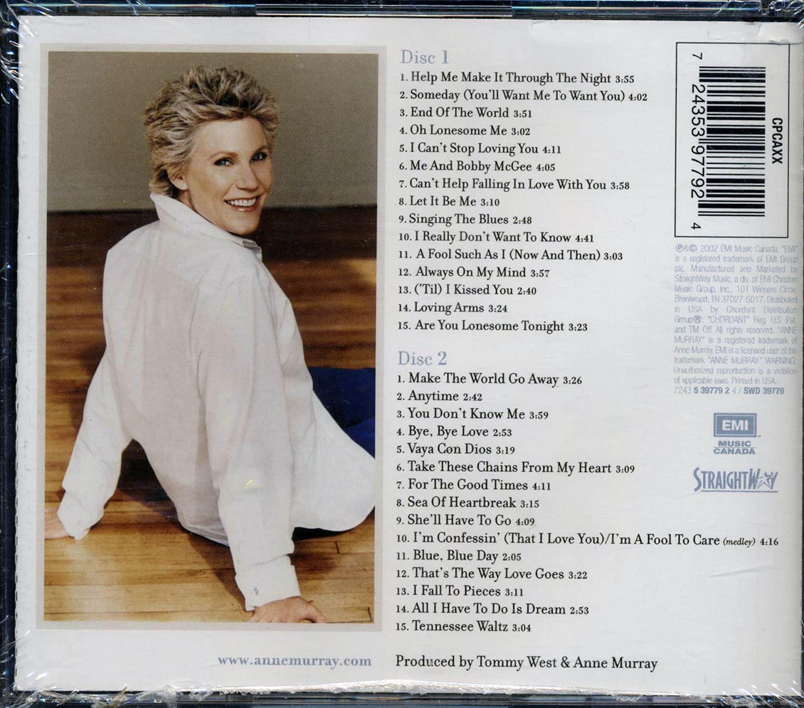 Anne Murray - Country Croonin' (2xCD) (marked/ltd stock)