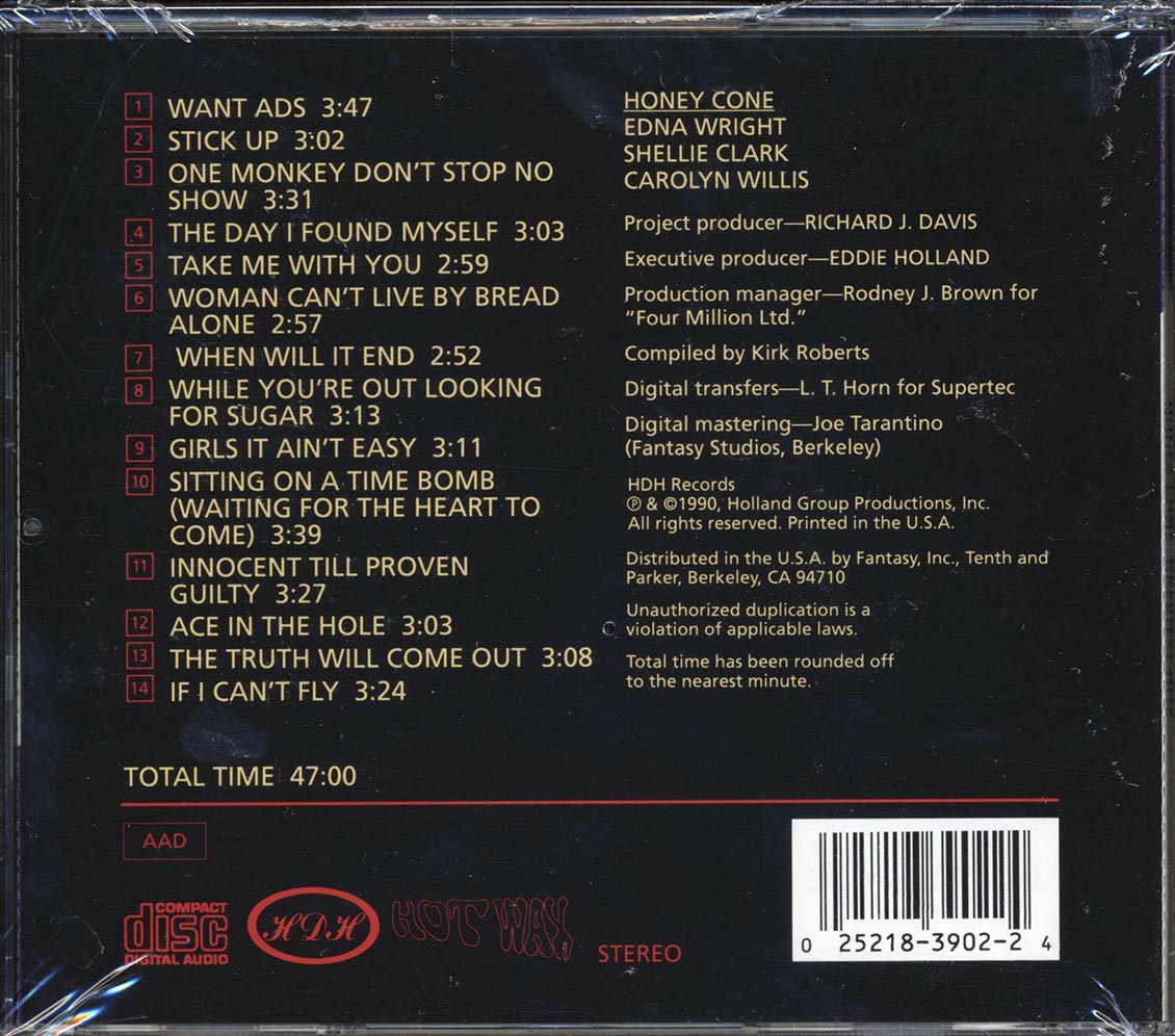 Honey Cone - Greatest Hits