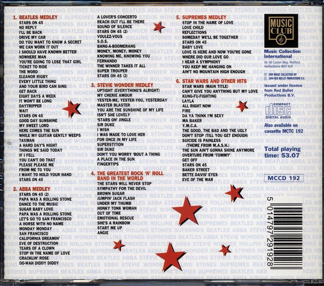 Stars On 45 - The Very Best Of Stars On 45