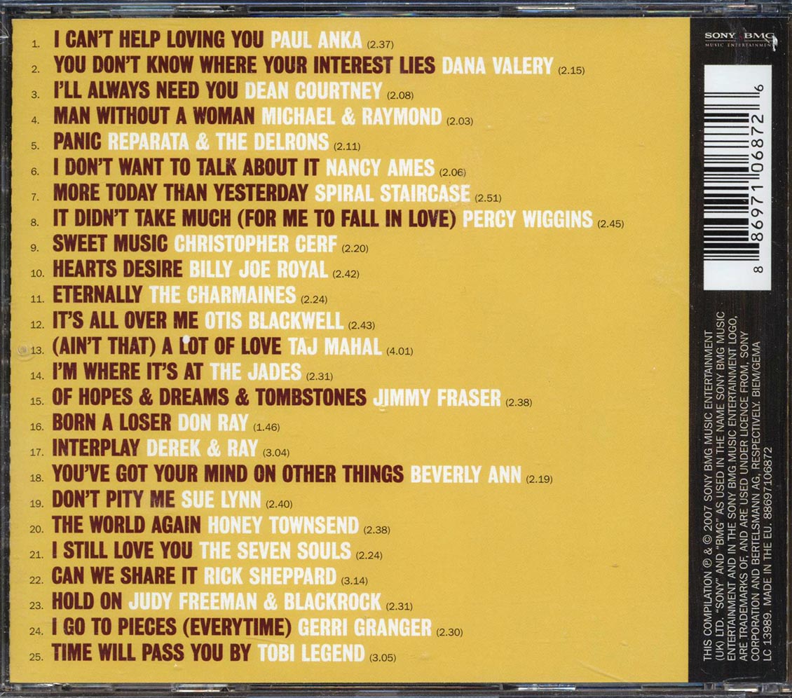 Paul Anka, Dana Valery, Dean Courtney, Etc. - The Northern Soul Story Volume 4: Wigan Casino