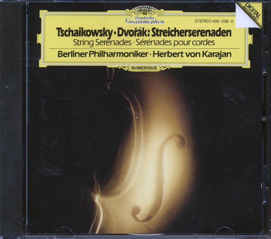 Tschaikowsky, Dvorak, Berliner Philharmoniker, Herbert Von Karajan - Streicherserenaden String Serenades; Serenades Pour Cordes