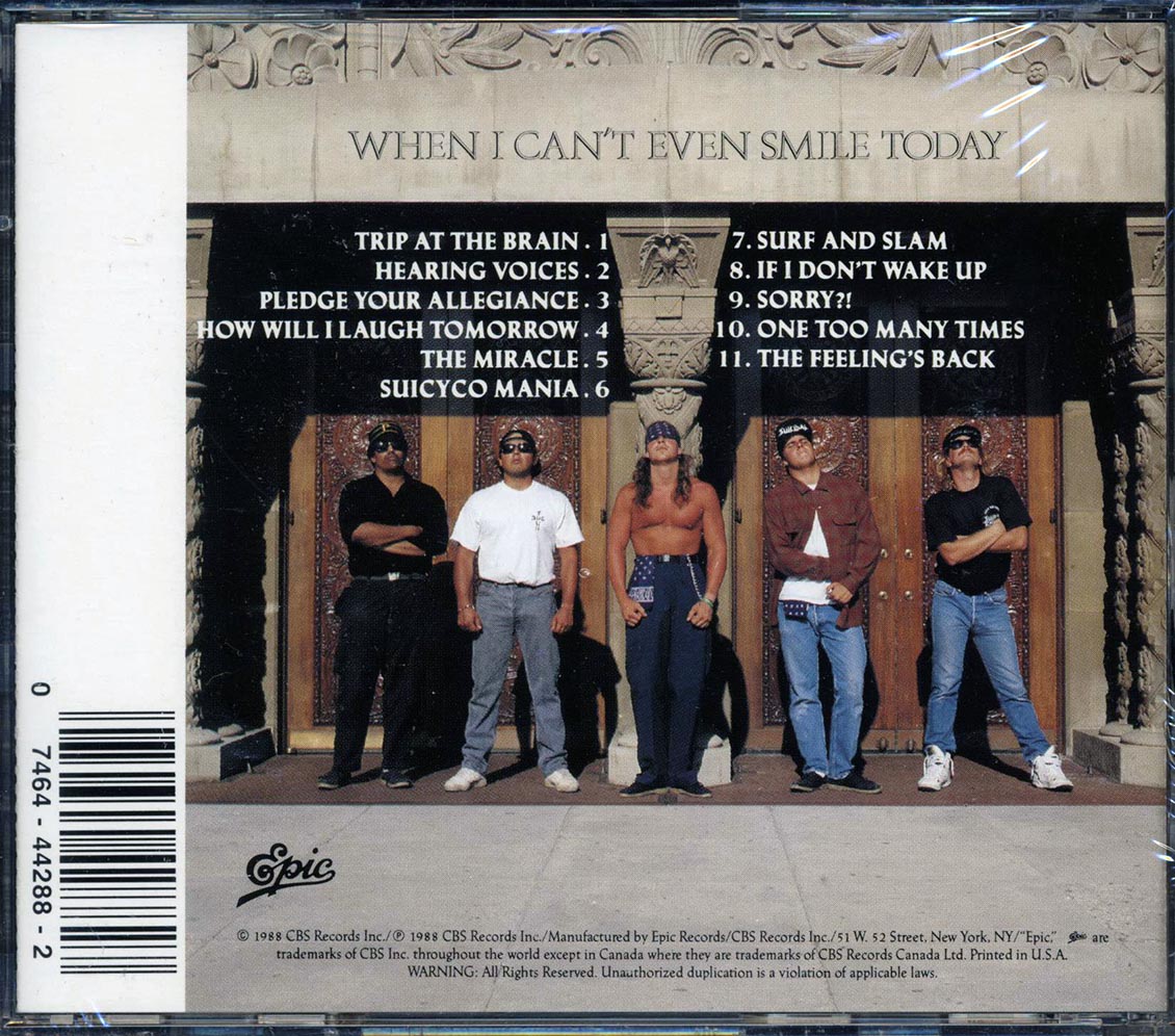 Suicidal Tendencies - How Will I Laugh Tomorrow When I Can't Even Smile Today