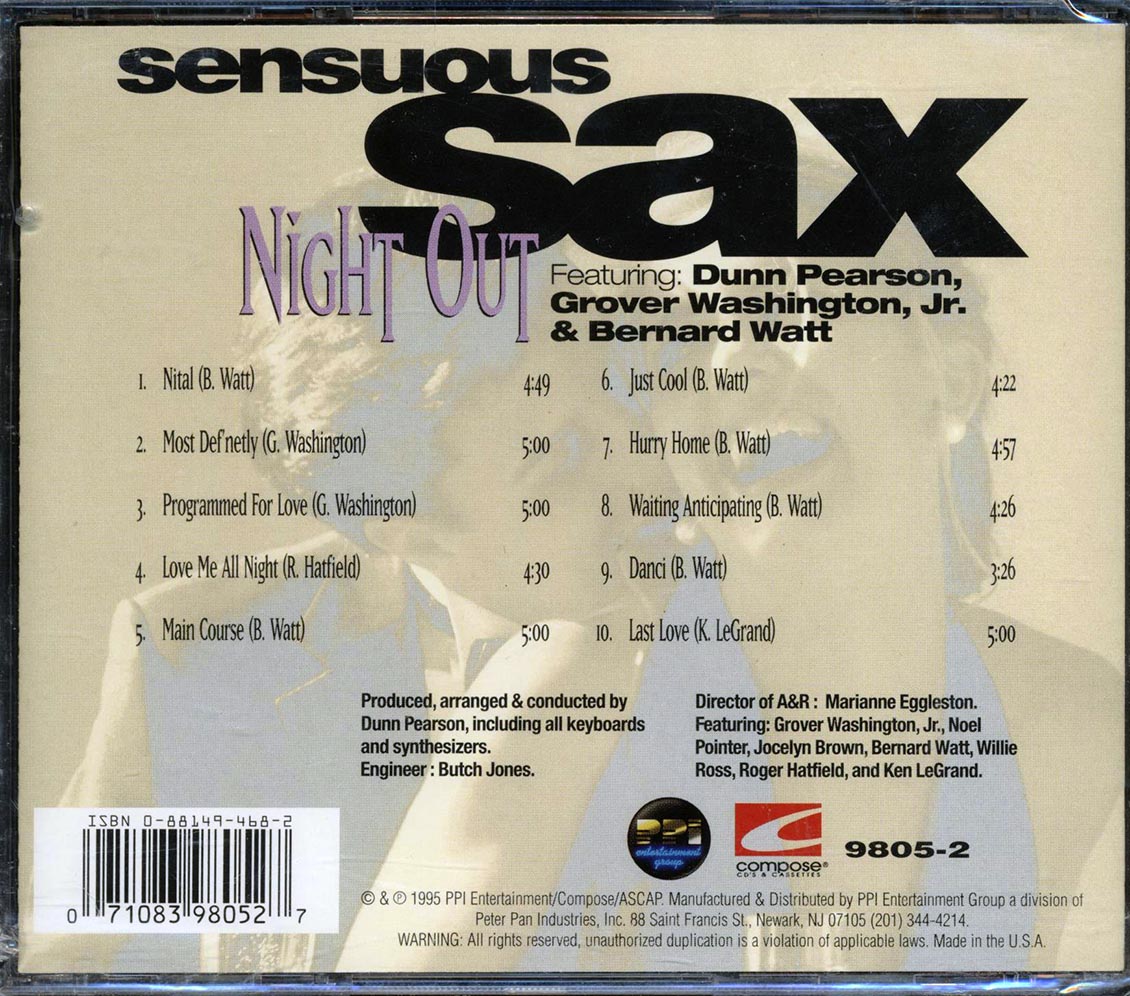 Sensuous Sax Night Out - Sensuous Sax Night Out