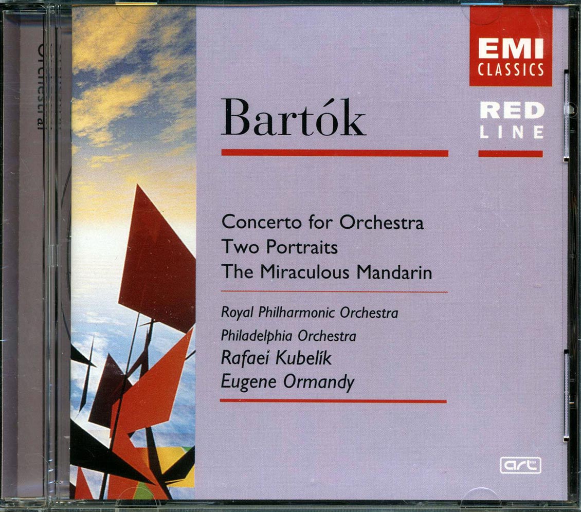 Bartok, Royal Philharmonic Orchestra, The Philadelphia Orchestra, Rafael Kubelik, Eugene Ormandy - Concerto For Orchestra; Two Portraits; The Miraculous Mandarin