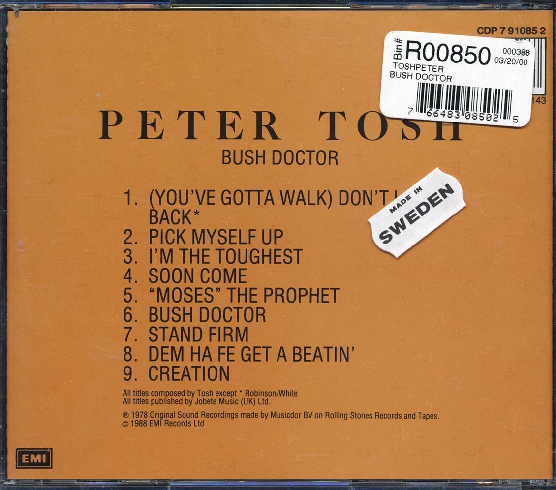 Peter Tosh - Bush Doctor