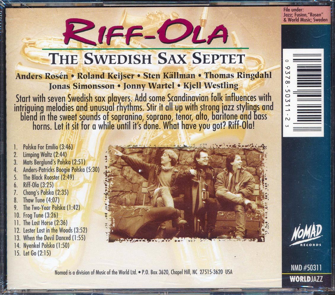 The Swedish Sax Septet  - Riff Ola