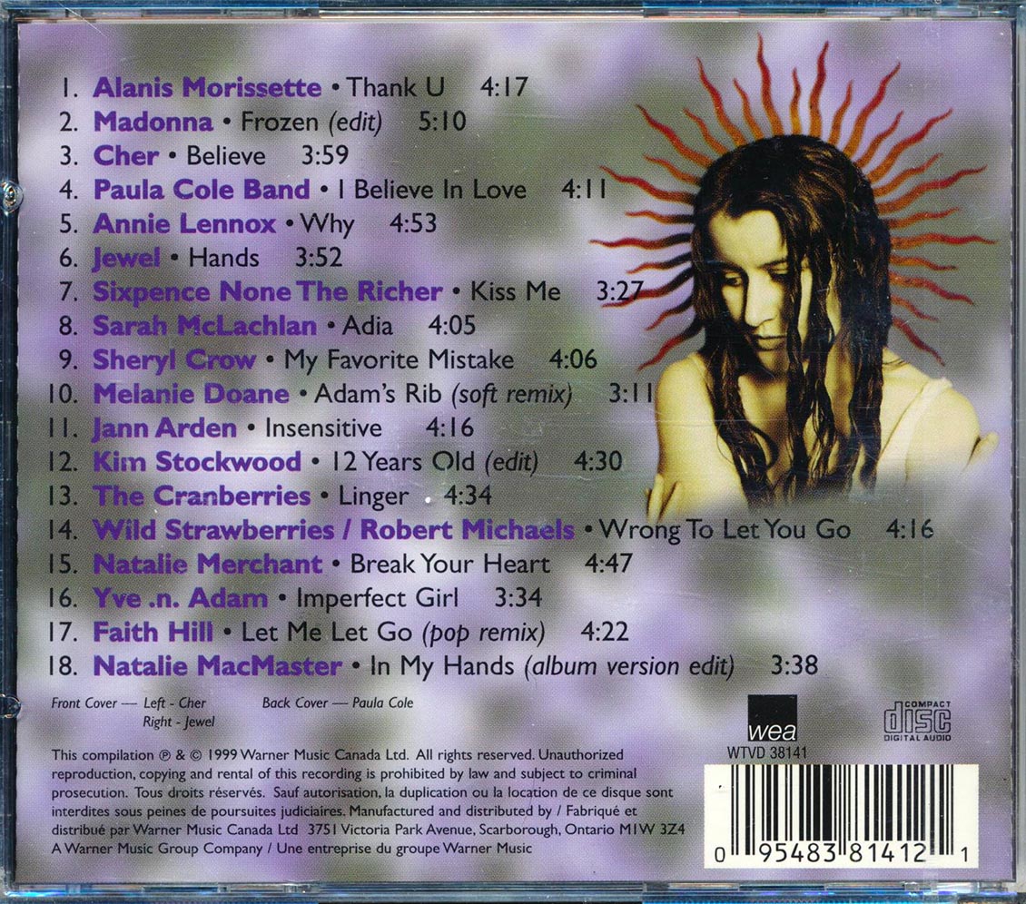 Anne Lennox, Sheryl Crow, Cher, Etc. - Women And Songs 3