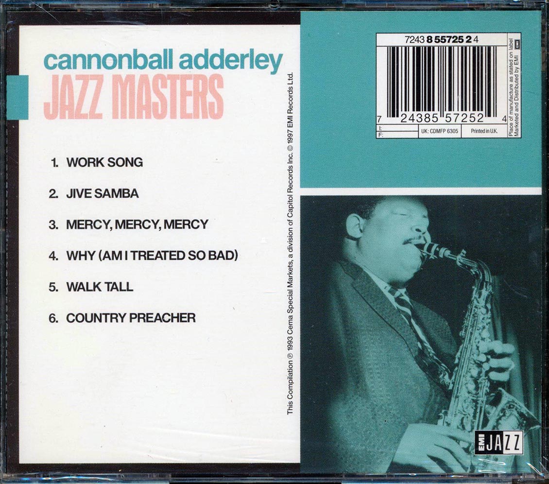 Cannonball Adderley - Jazz Masters