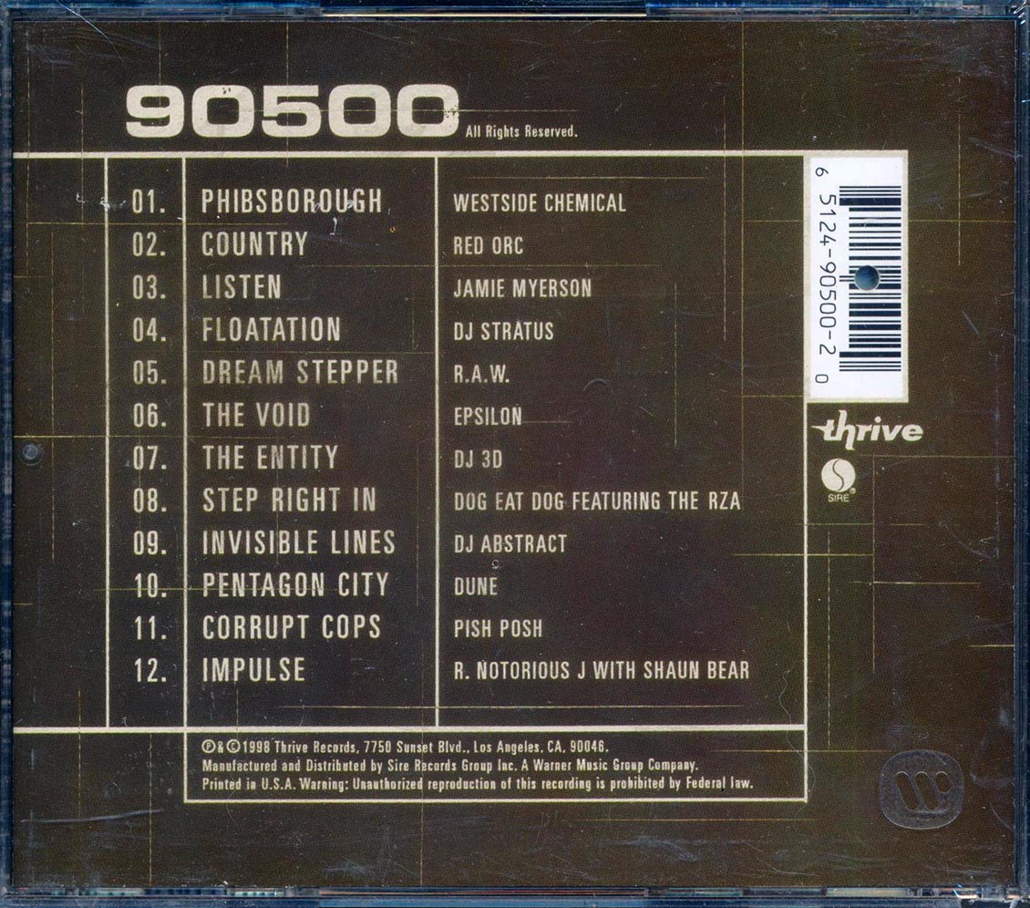 Pish Posh, Epsilon, Westside Chemical, Etc. - The Law Of The Land  (marked/ltd stock)