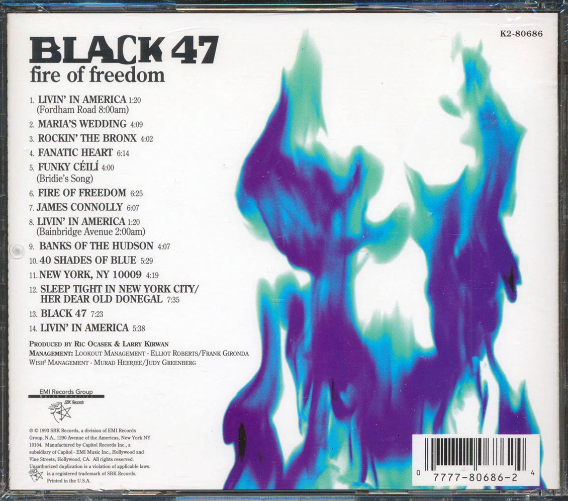 Black 47  - Fire Of Freedom
