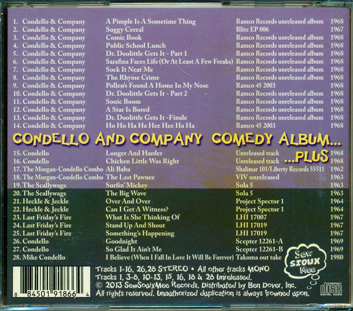 Mike Condello  - Condello And Company Comedy Album Plus