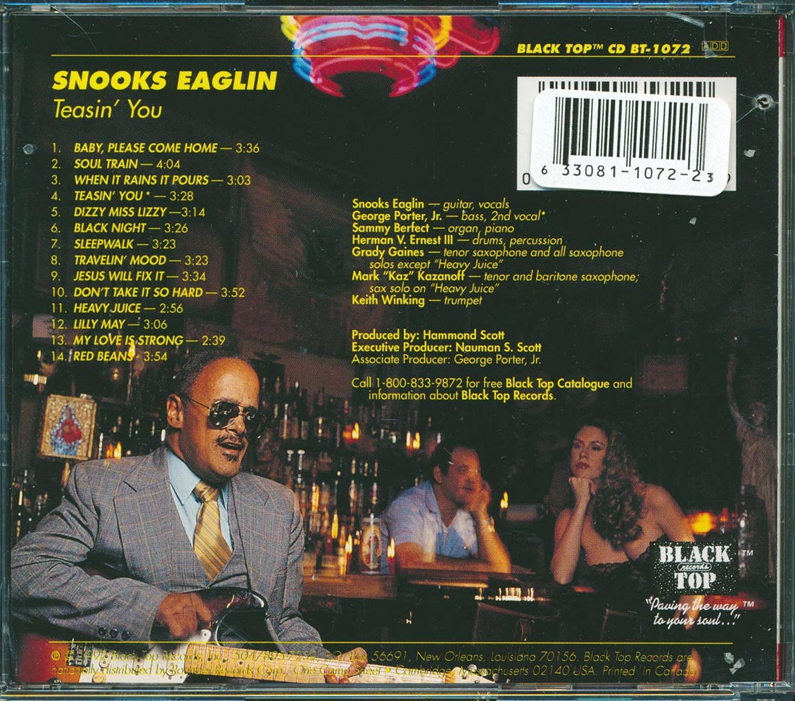 Snooks Eaglin - Teasin You