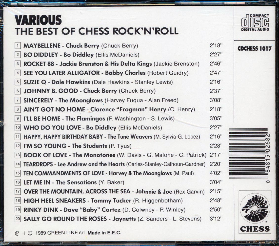 Chuck Berry, Dale Hawkins, Bo Diddley, Etc. - The Best Of Chess Rock 'N' Roll