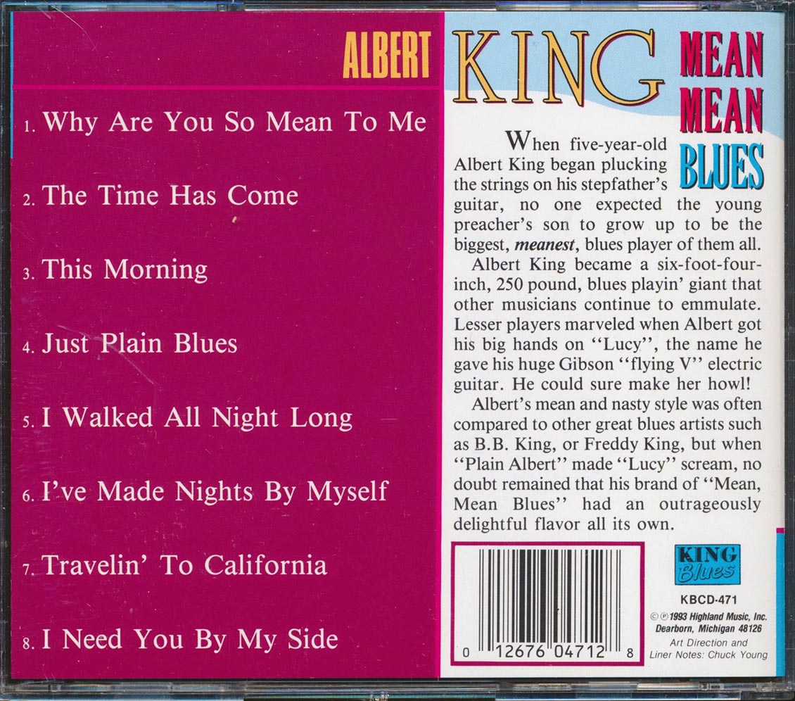 Albert King  - Mean Mean Blues