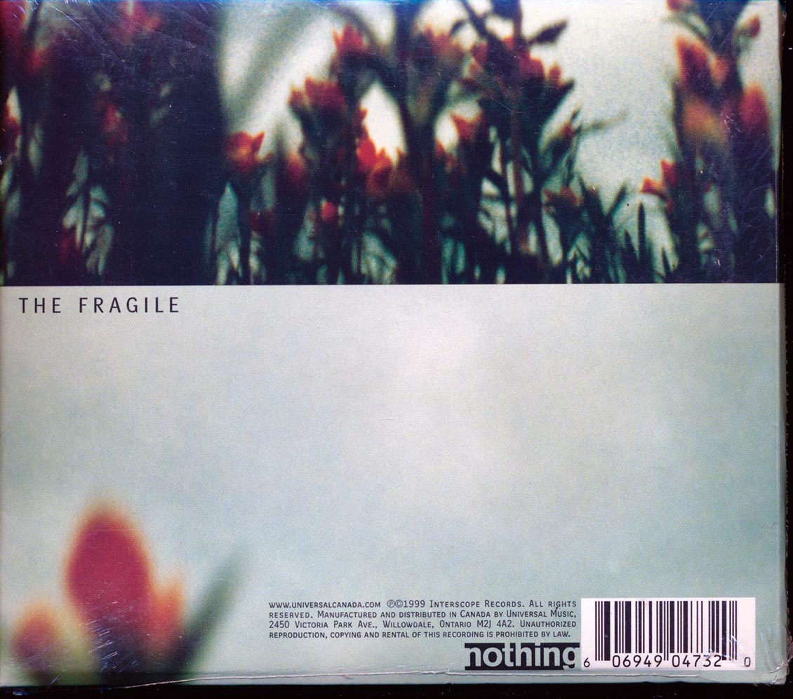Nine Inch Nails  - The Fragile (2xCD) (deluxe 3-fold digipak)