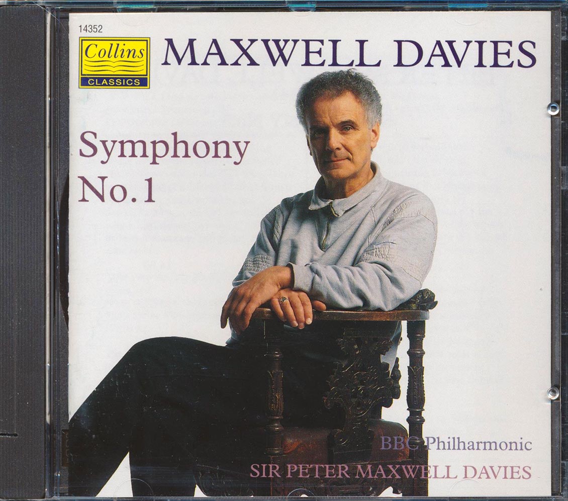 Maxwell Davies, BBC Philharmonic, Sir Peter Maxwell Davies - Symphony Number 1  (marked/ltd stock)