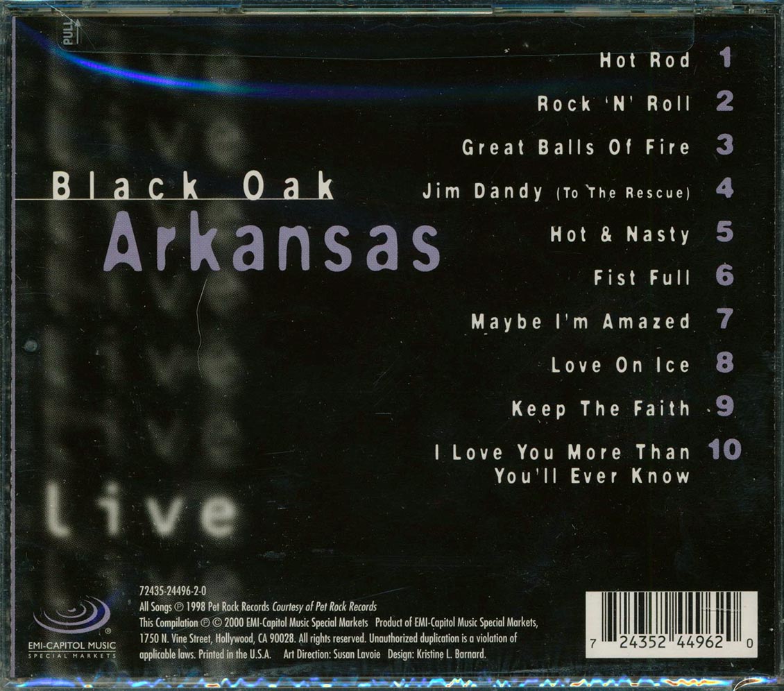 Black Oak Arkansas - Live