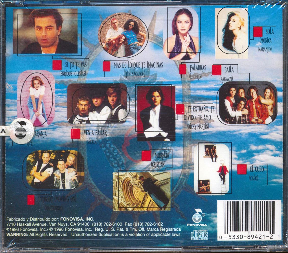 Enrique Iglesias, Ricky Martin, Ace Of Base, Etc. - Eres: Sexta Entrega De Premios Eres