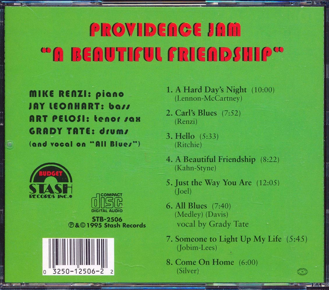 Providence Jam - A Beautiful Friendship