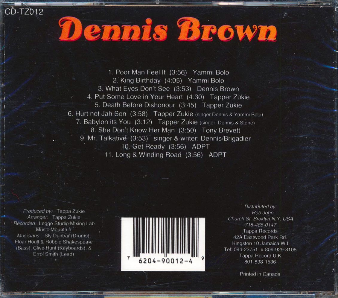 Dennis Brown - Give Prasies
