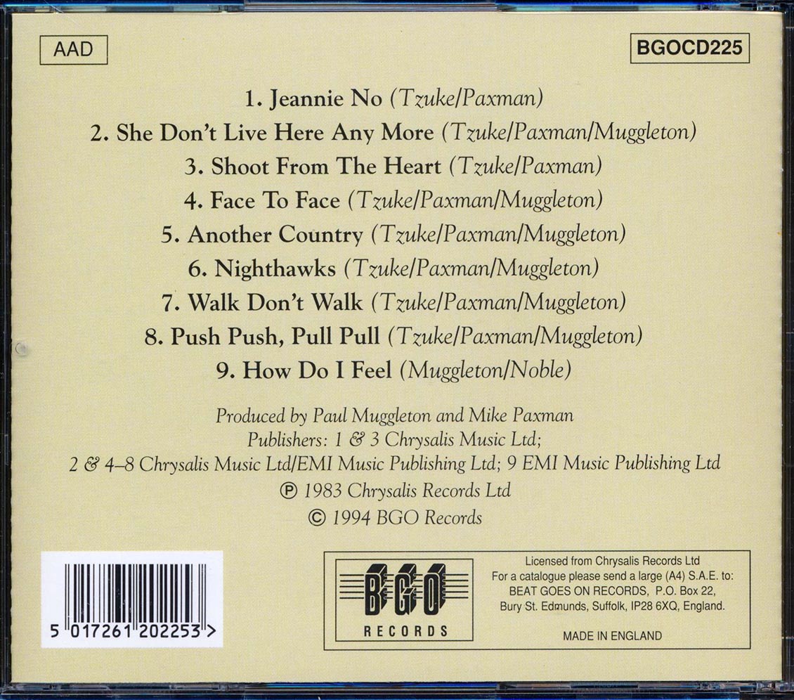 Judie Tzuke  - Ritmo