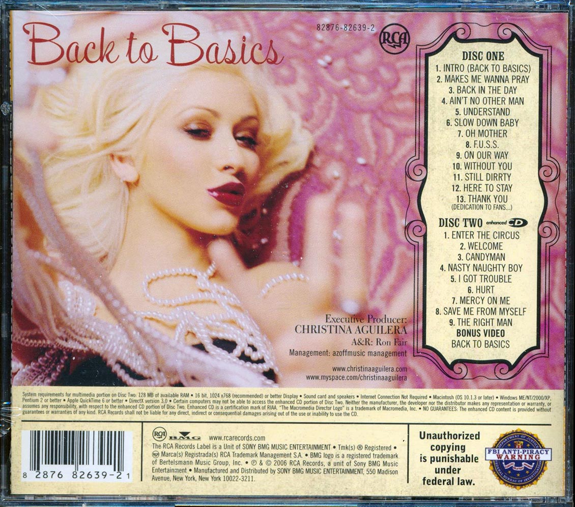 Christina Aguilera - Back To Basics  (2xCD)