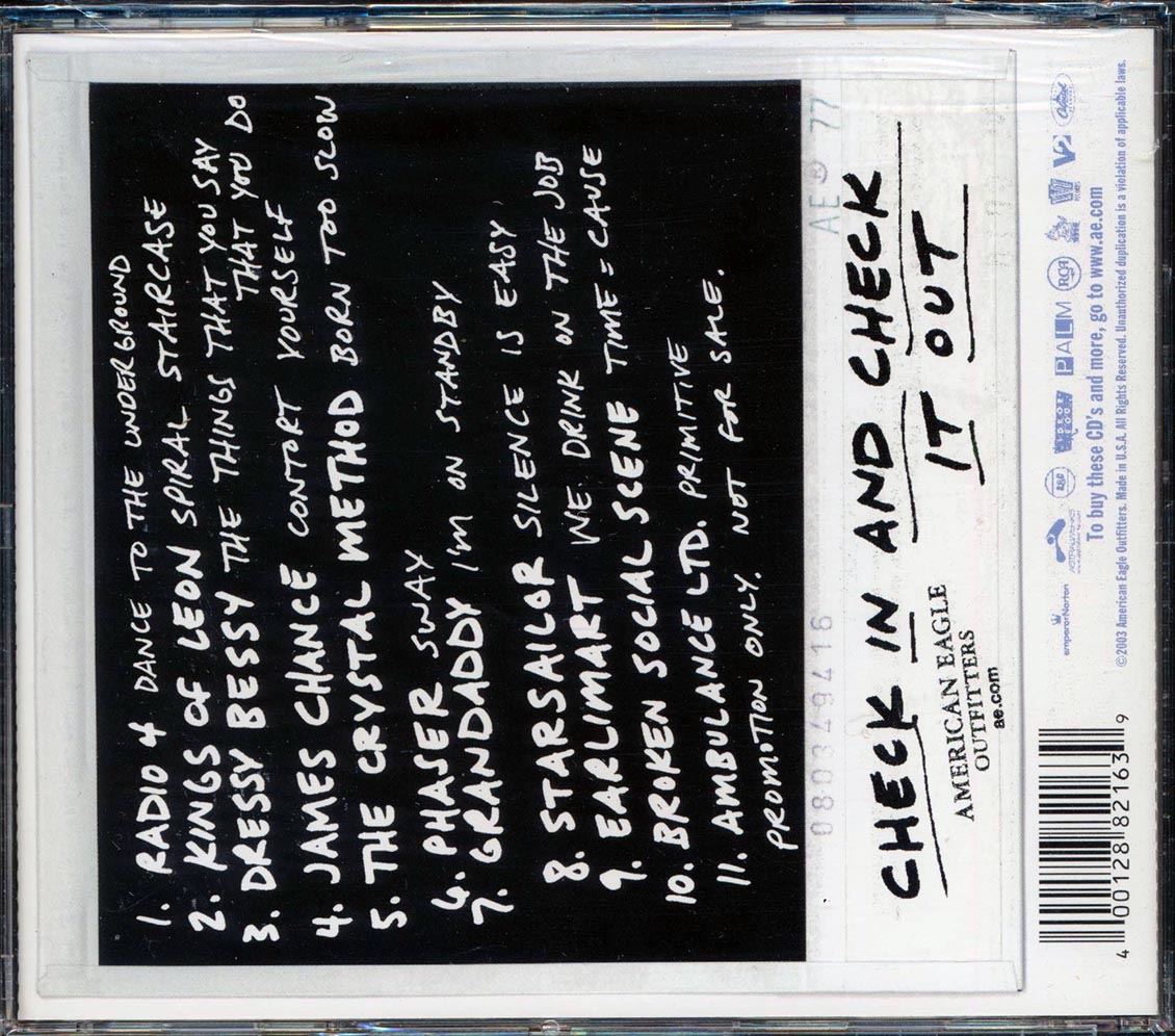 Radio 4, Kings Of Leon, James Chance, Etc. - American Eagle Outfitters: The Only Spring Break CD You Will Need