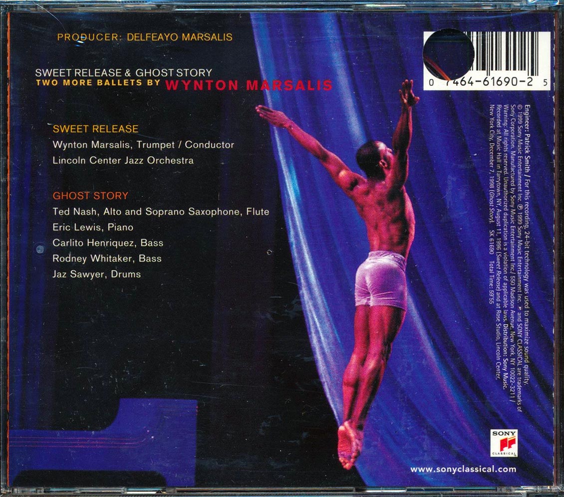 Wynton Marsalis - Sweet Release & Ghost Story: Two More Ballets By Wynton Marsalis (marked/ltd stock)