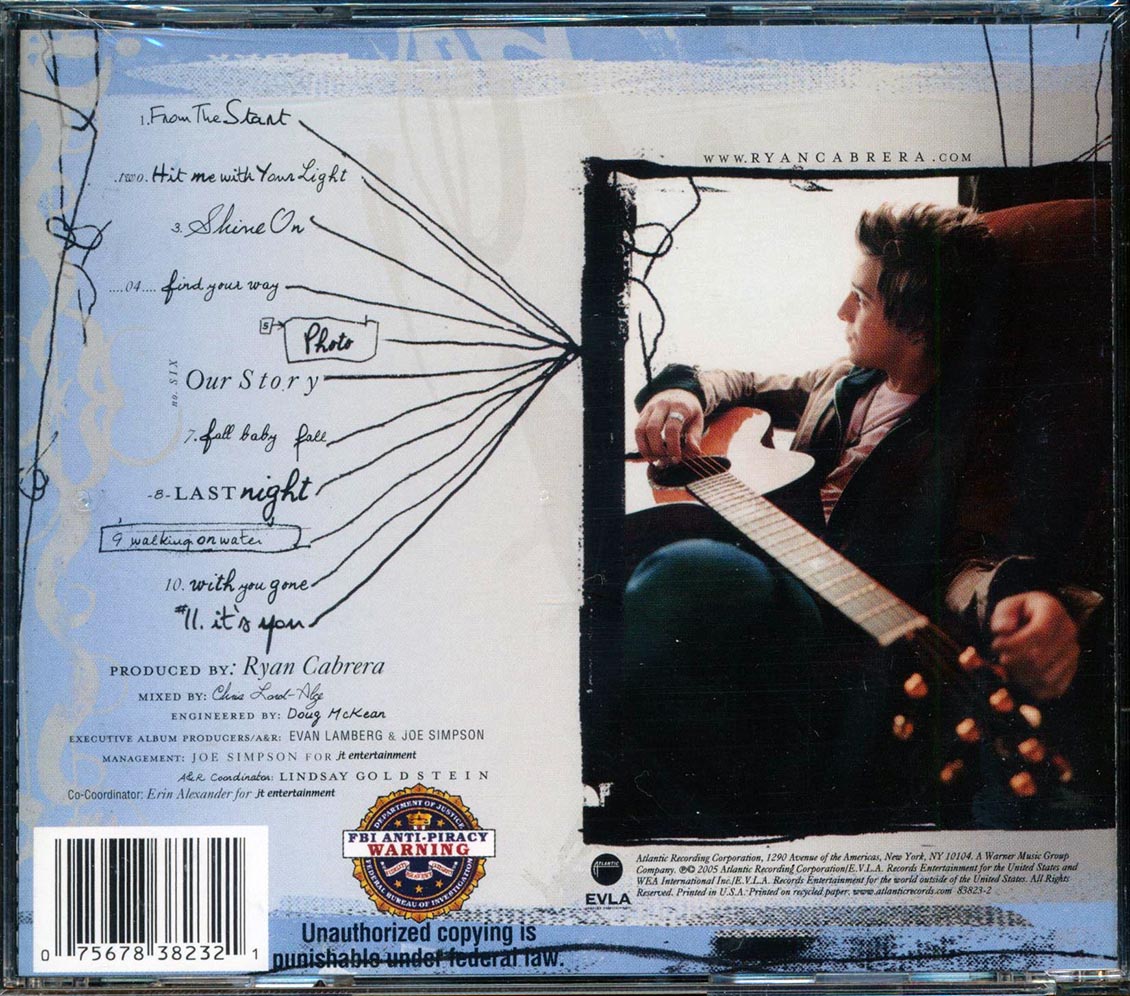 Ryan Cabrera - You Stand Watching