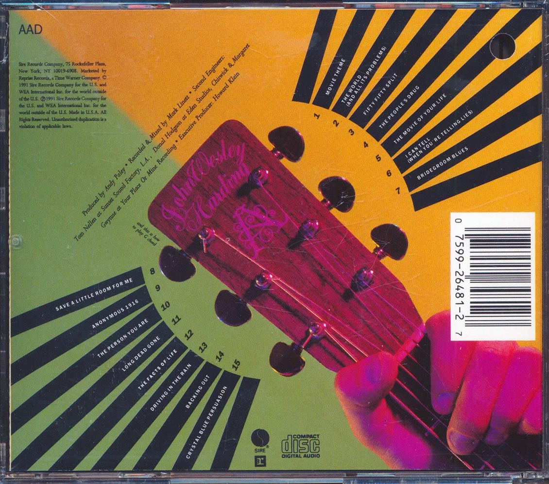 John Wesley Harding - The Name Above The Title