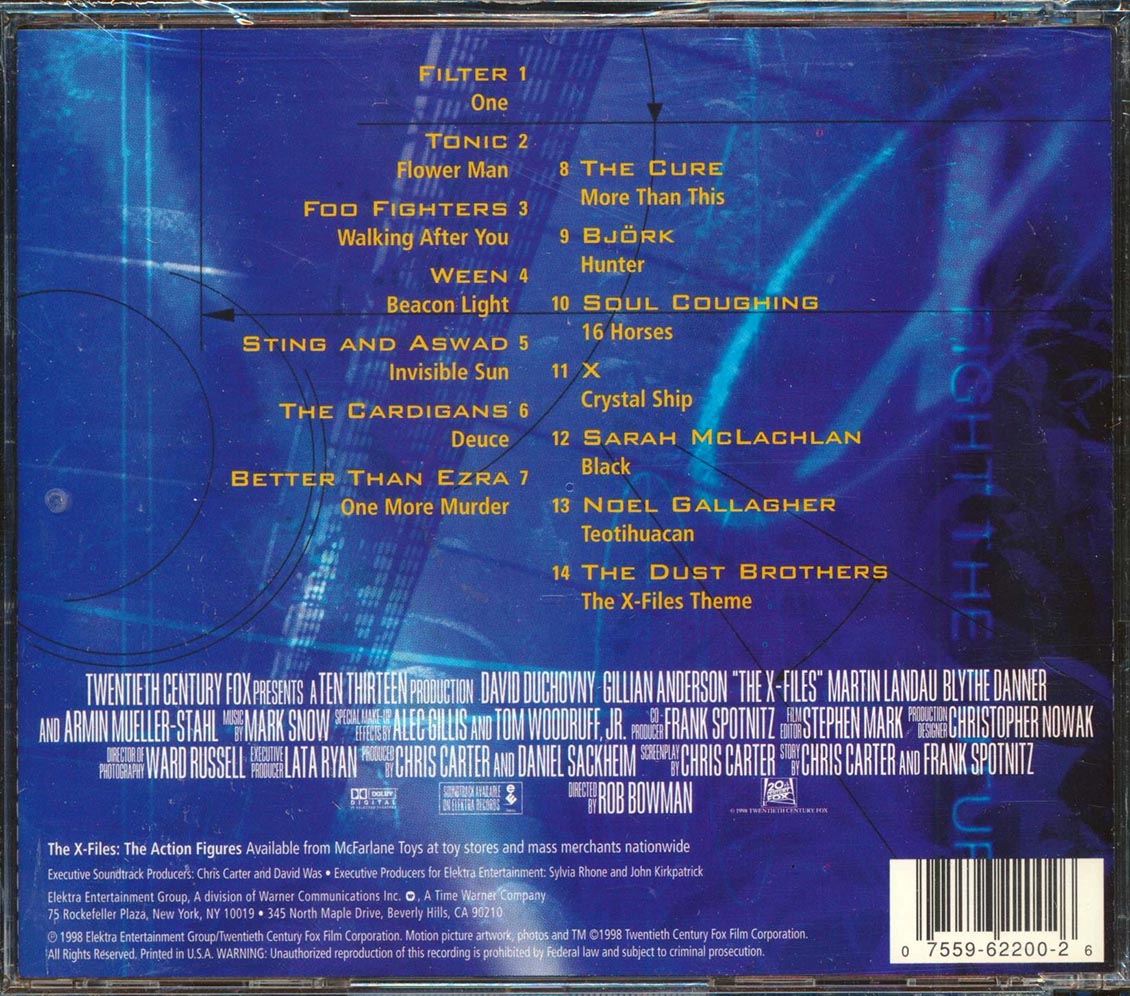 Filter, Foo Fighters, Tonic, Etc. - The X Files: The Album