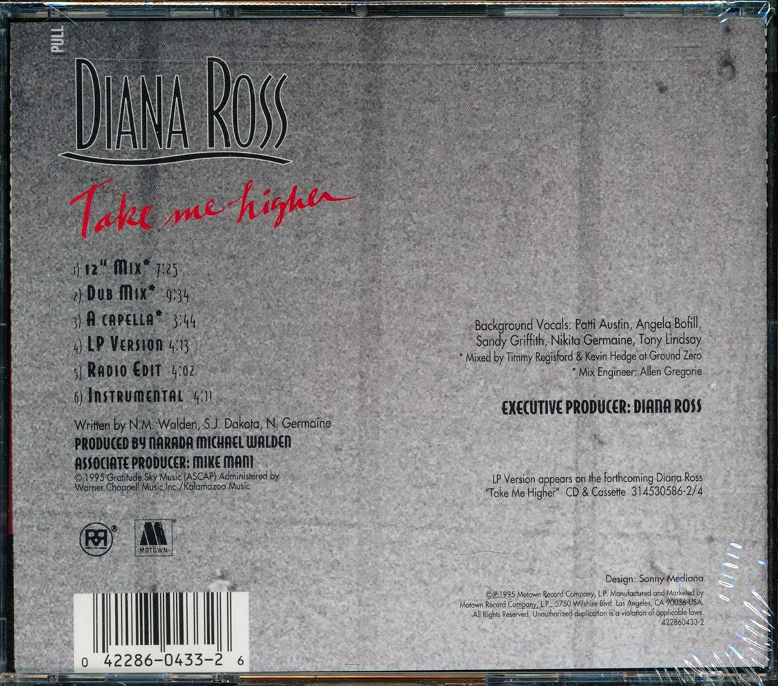 Diana Ross - Take Me Higher