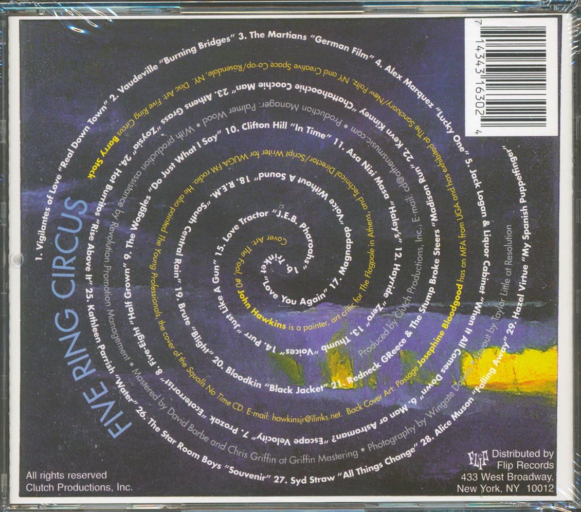Vaudeville, The Martians, Vigilantes Of Love, Etc. - Five Ring Circus: 29 Bands From Athens Georgia