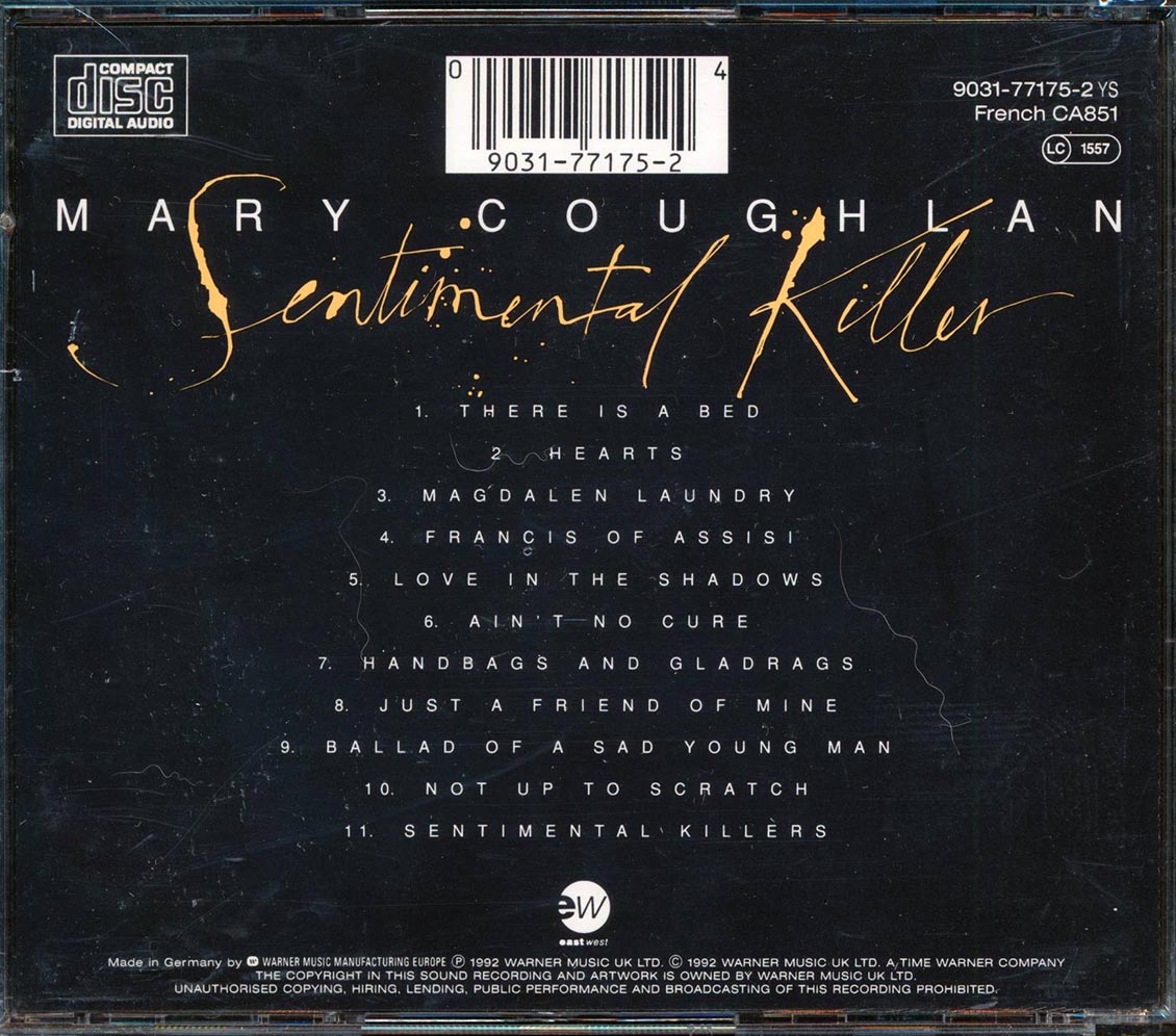 Mary Coughlan - Sentimental Killer