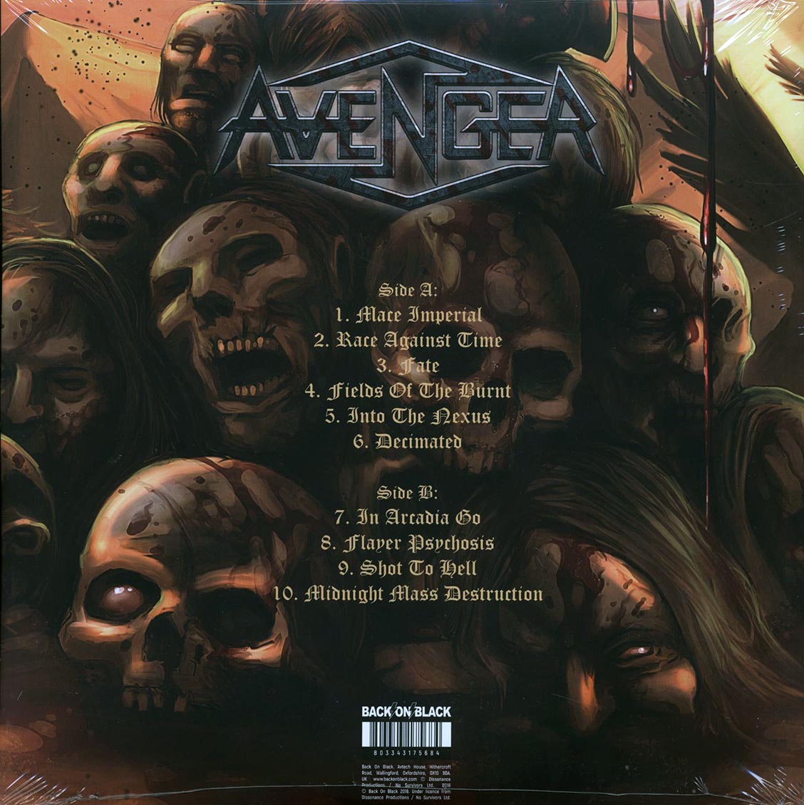Avenger - The Slaughter Never Stops (ltd. ed.) (red vinyl)