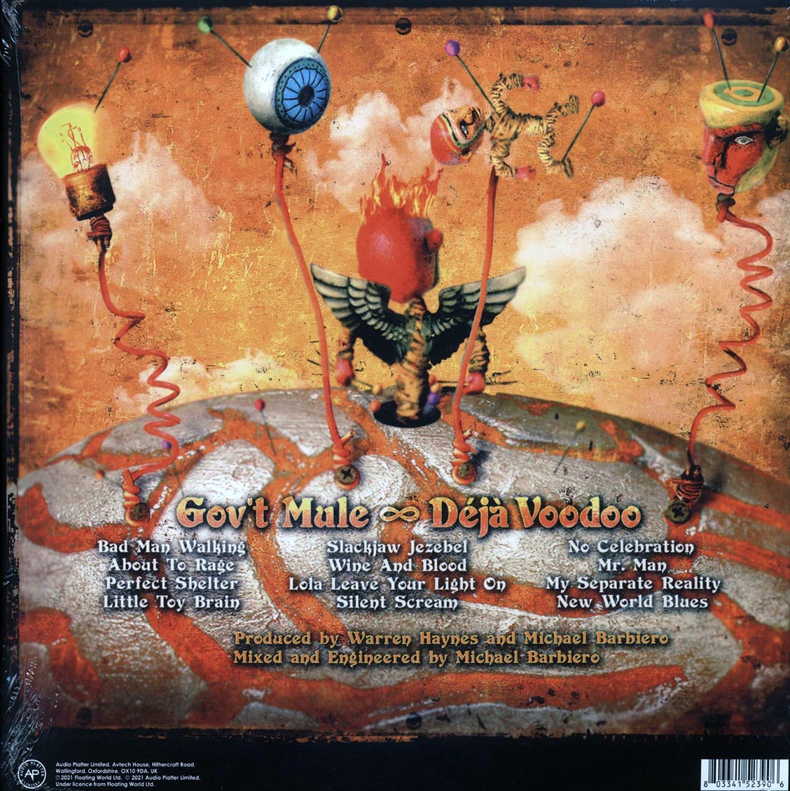 Gov't Mule - Deja Voodoo (ltd. ed.) (2xLP) (180g) (red vinyl)