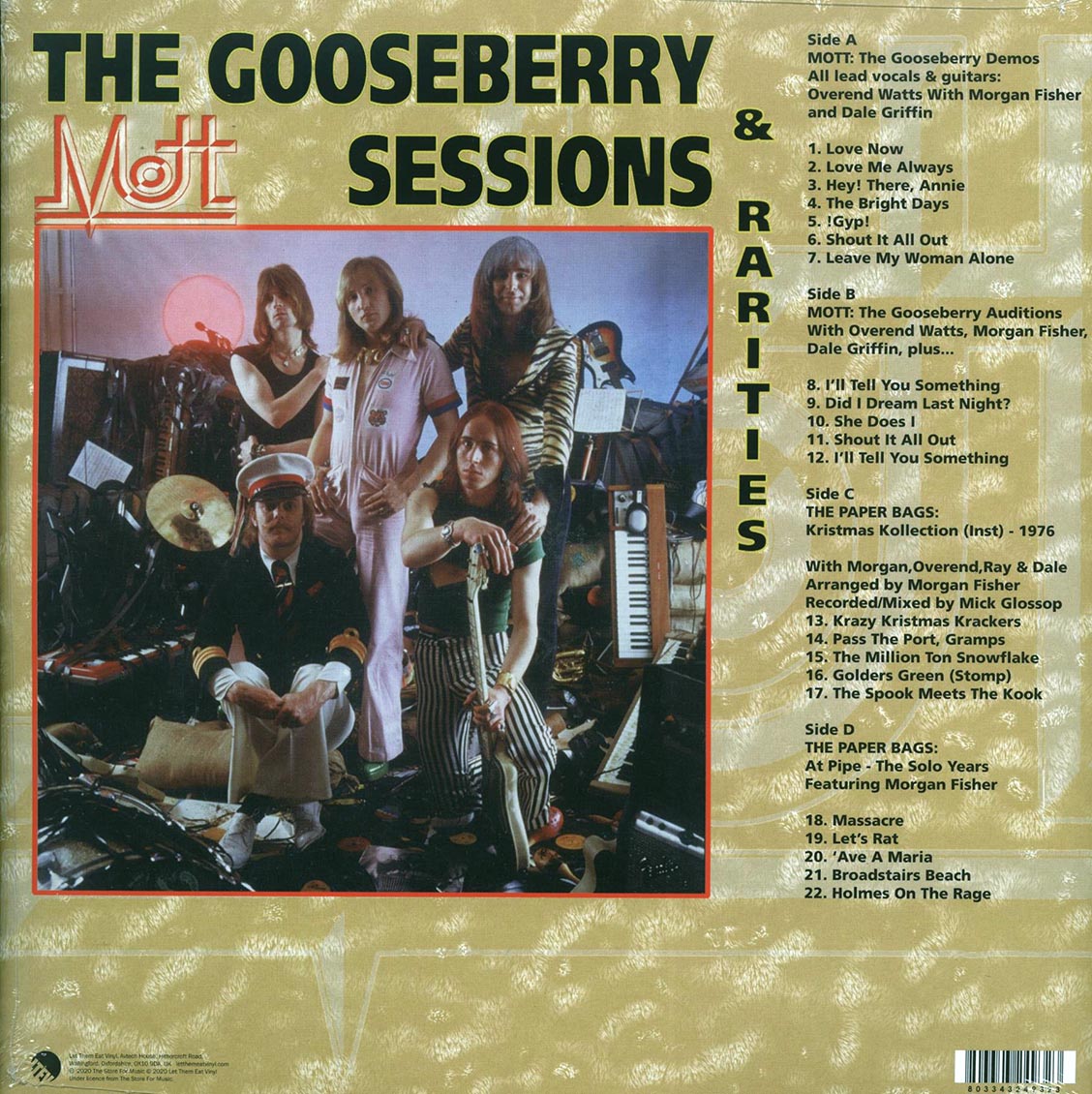 Mott - The Gooseberry Sessions & Rarities (ltd. ed.) (2xLP) (colored vinyl)