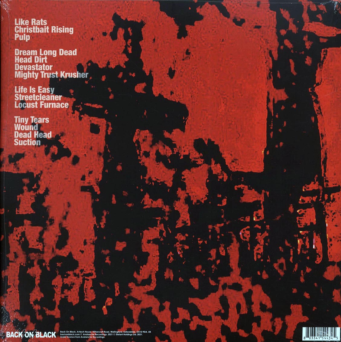 Godflesh - Streetcleaner: Live At Roadburn 2011 (2xLP)