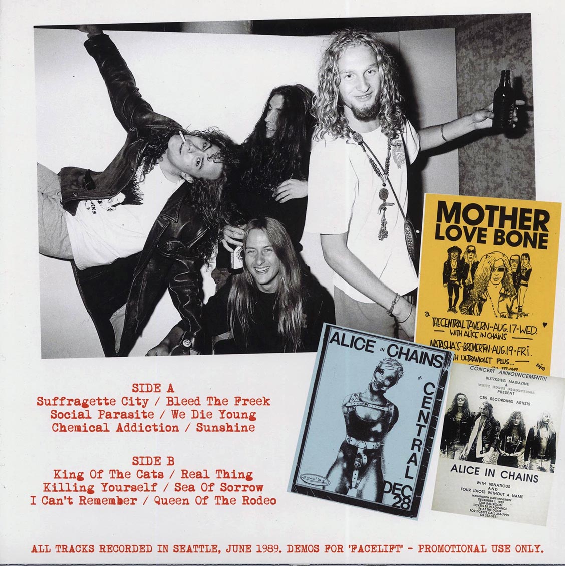 Alice In Chains - Unchained: The 1989 Demos (Facelift Demos)