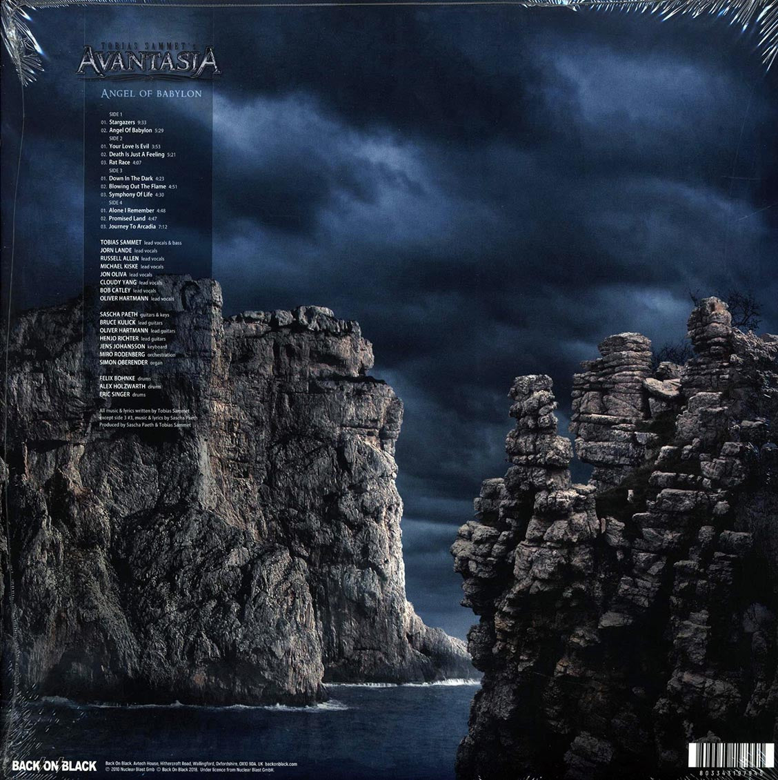 Tobias Sammet's Avantasia - Angel Of Babylon (ltd. ed.) (2xLP) (splatter vinyl)