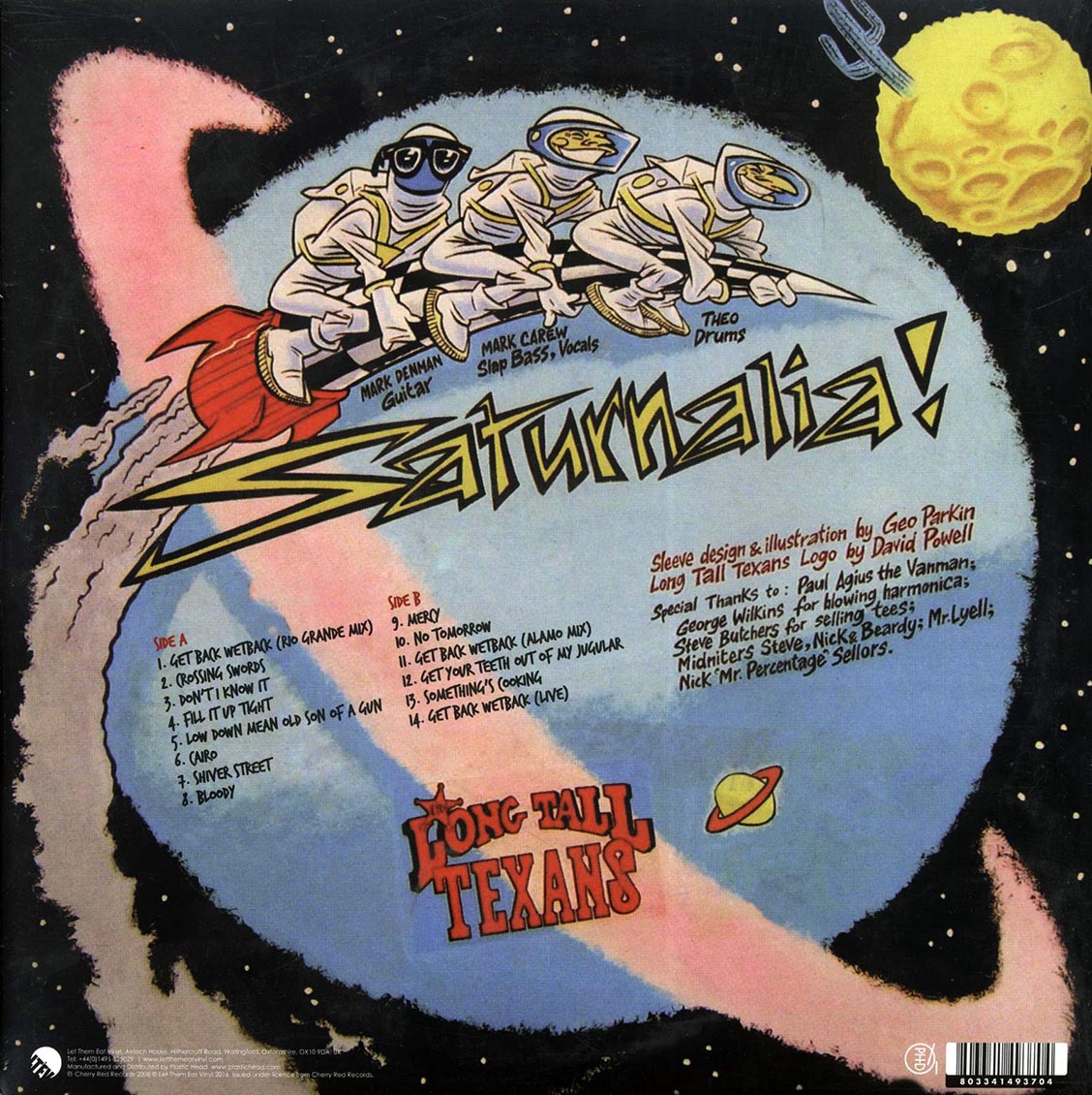 Long Tall Texans - Saturnalia! (ltd. ed.) (white vinyl)