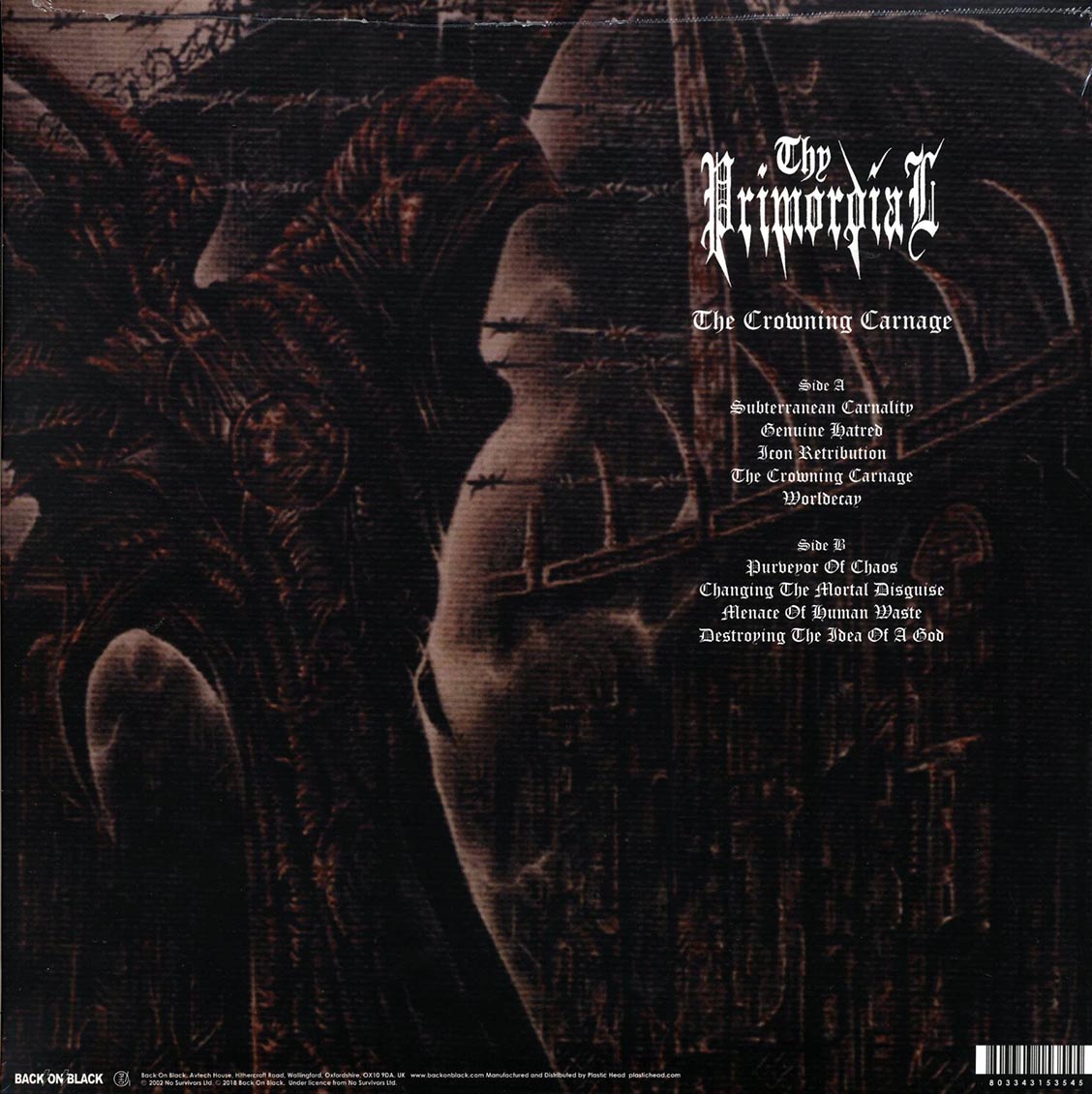 Thy Primordial - The Crowning Carnage (clear vinyl)
