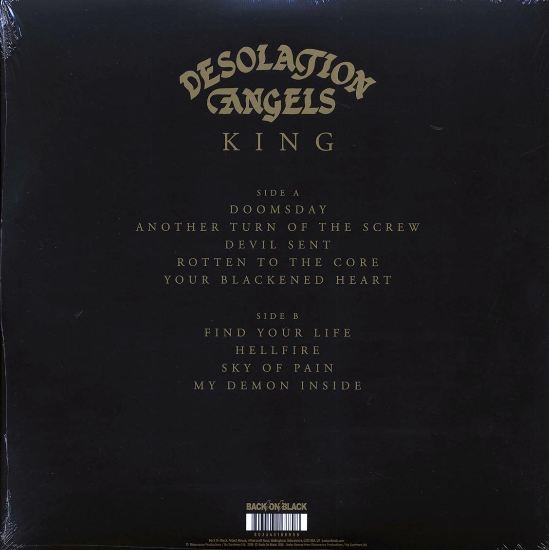 Desolation Angels - King