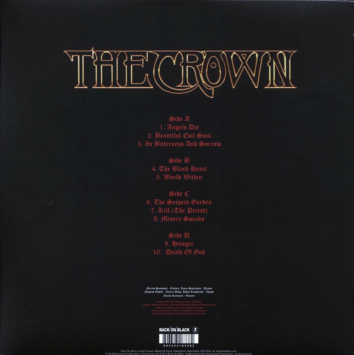 The Crown - Eternal Death (2xLP)