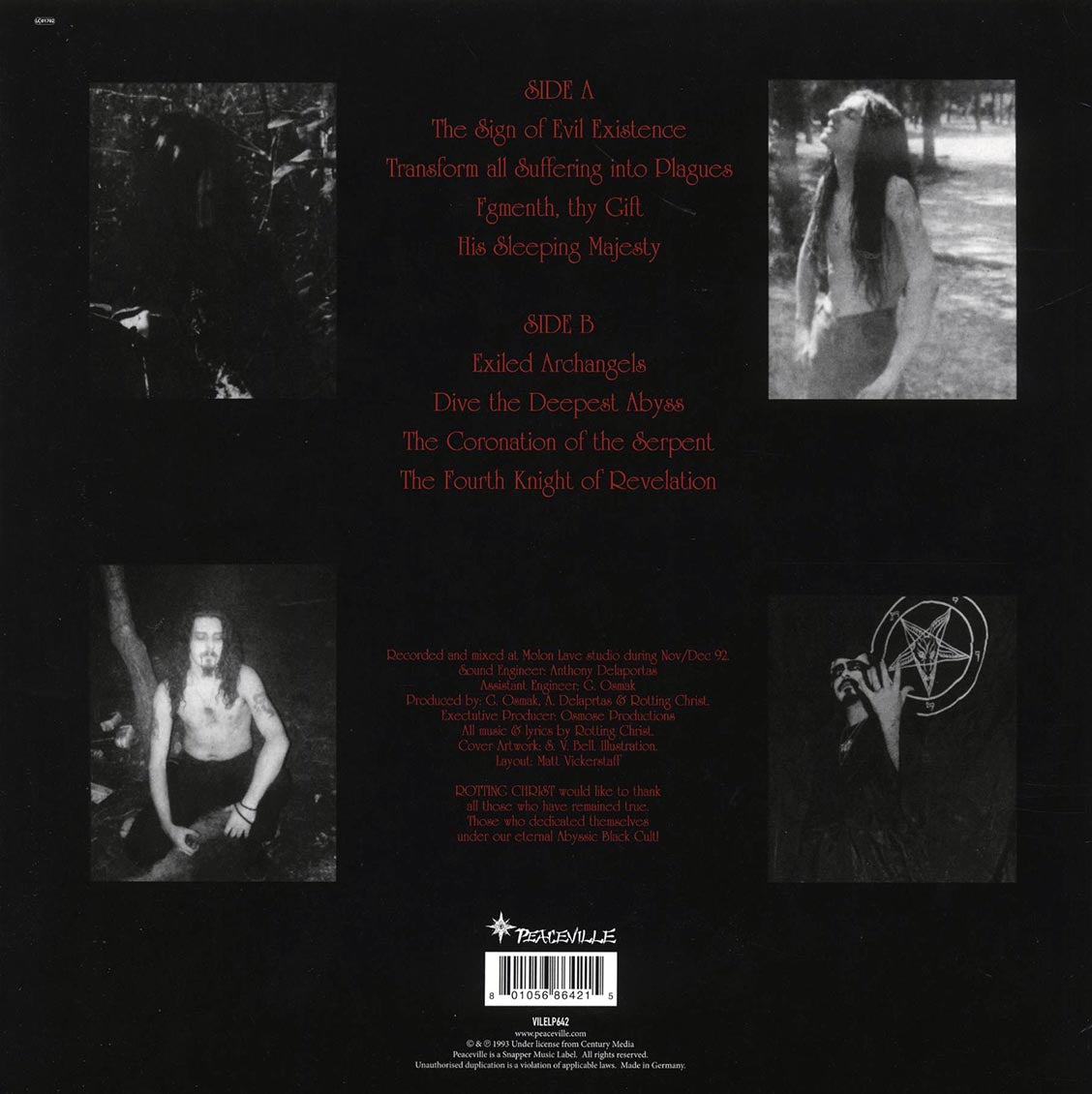 Christian Death - Thy Might Contract (180g)